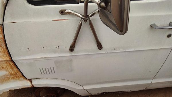 1974 Dodge Van Front Door LH White — photo 2