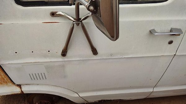 1974 Dodge Van Front Door LH White — photo 3
