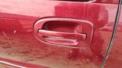 00-04 Chevy Venture Passenger Right Rear Outside Door Handle Oem Back Red 72U