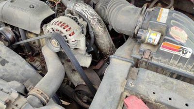 1999-2003 F350 Powerstroke Mount Bracket Set For Alternator Oem 7.3l