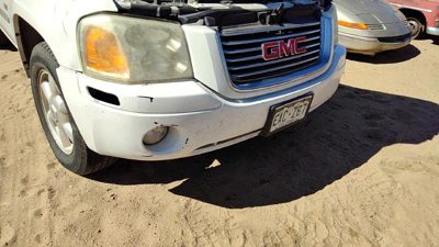 2002-2009 Gmc Envoy Front Bumper Cover Assembly Oem White 50U 15174444