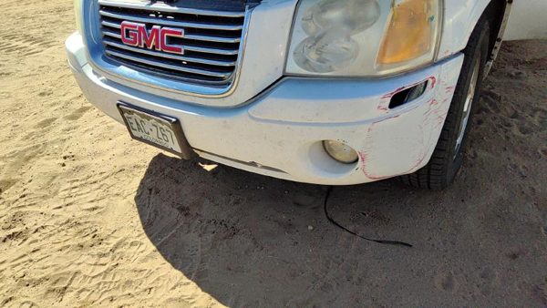 2002-2009 Gmc Envoy Front Bumper Cover Assembly Oem White 50U 15174444 — photo 6