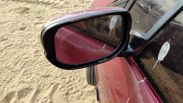 10-14 Honda Insight Driver Left Power Side Mirror Door Mounted Oem Tango Red Re — photo 8