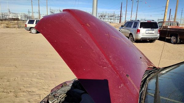 2004 Mitsubishi Outlander Hood Red — photo 1