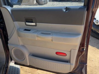 04-05 Durango Passenger Right Front Door Trim Panel With Switches Gray Hjj1