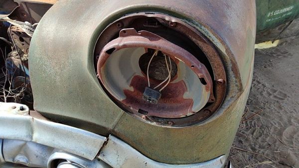 1953 Chevy Bel Air 150 Sedan Driver Left Head Light Bucket Oem Front Lamp — photo 3