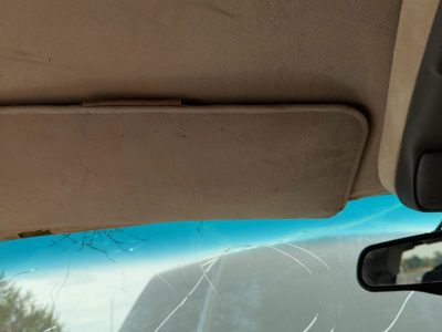 1997 Chevy Silverado 1500 Driver Left Sun Visor Oem Gray
