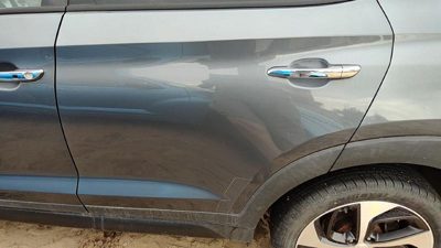 2016 Hyundai Tucson Rear Door LH Coliseum Grey Z56