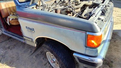 1987 1988 1989 1990 1991 Ford F150 Passenger Right Front Fender Oem Silver