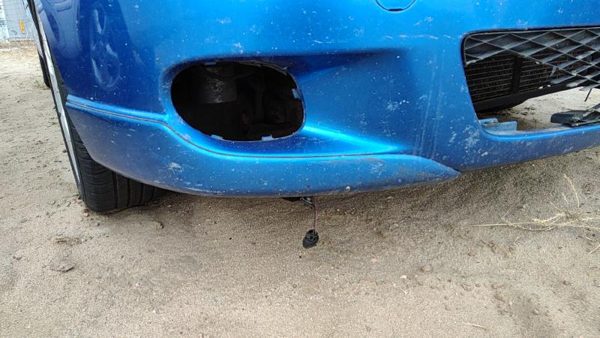 2005 Mazda 3 Misc. Body Part Rh Bumper Spoiler — photo 1