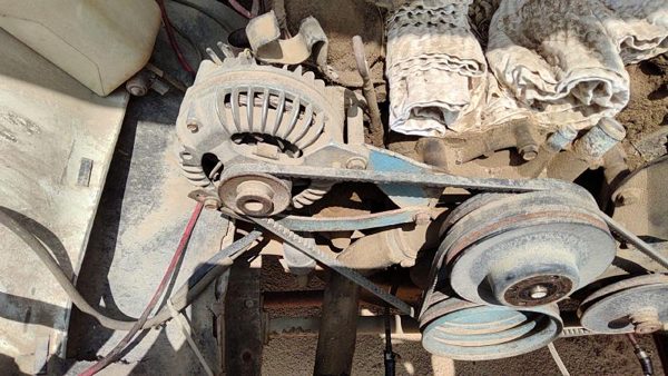 1984-1987 Dodge Ram W250 Mount Bracket Set For Alternator Oem 5.2L — photo 1