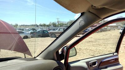 06 Town Country Passenger Right A Pillar Trim Windshield Post Panel Oem Khaki J1