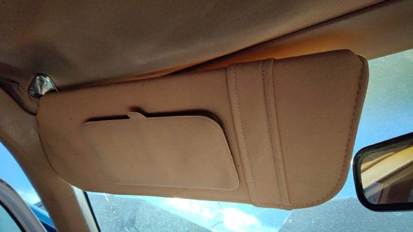1984-1987 Ford Tempo Driver Left Sun Visor Oem Tan — photo 6