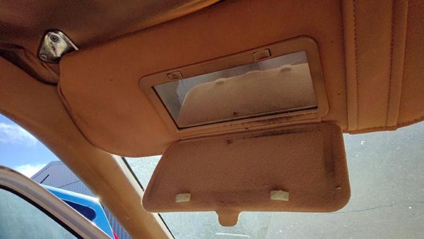 1984-1987 Ford Tempo Driver Left Sun Visor Oem Tan — photo 7