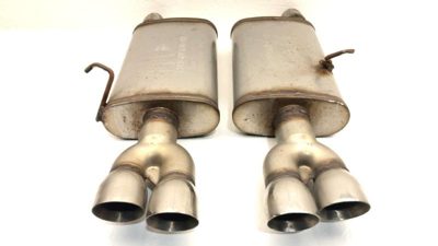 2006-2008 Buick Lucerne Magnaflow Muffler Pair Stainless With Dual Tips 2.5In