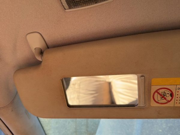 2000-2006 Vw Jetta Driver Left Sun Visor Oem Without Illumination Black — photo 8