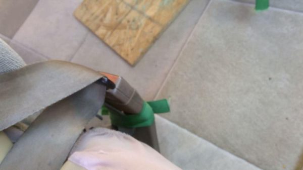 1992-1995 Chevy Astro Passenger Right Front Seat Belt Buckle Receiver Oem Tan — photo 7