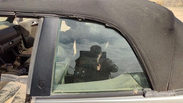 95-02 Vw Cabrio Convertible Driver Left Rear Quarter Glass Back Side Window Oem — photo 2