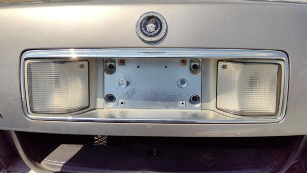 1997-99 Cadillac Deville License Plate Trim Surround Panel Oem Tail Trunk Finish — photo 1