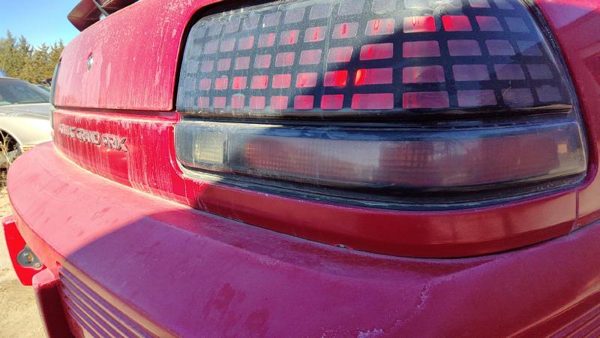 1988-1996 Grand Prix Rear Tail Panel Oem Trim Moulding Strip Red 2 Door 10102989 — photo 4