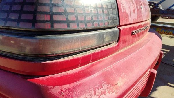 1988-1996 Grand Prix Rear Tail Panel Oem Trim Moulding Strip Red 2 Door 10102989 — photo 7