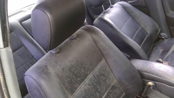 1991 Mitsubishi Galant Seat Track VR-4 Pair Of Front Seast OEM Black Leather — photo 4