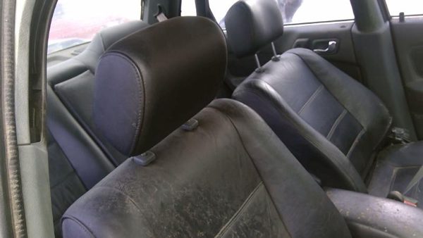 1991 Mitsubishi Galant Seat Track VR-4 Pair Of Front Seast OEM Black Leather — photo 5