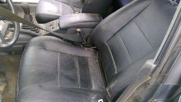 1991 Mitsubishi Galant Seat Track VR-4 Pair Of Front Seast OEM Black Leather — photo 11