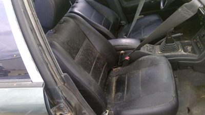 1991 Mitsubishi Galant Seat Track VR-4 Pair Of Front Seast OEM Black Leather