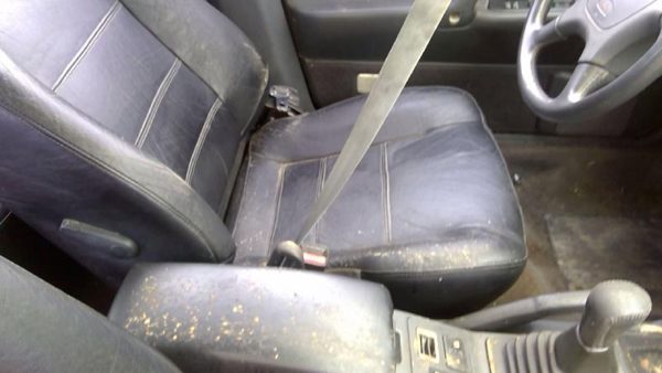 1991 Mitsubishi Galant Seat Track VR-4 Pair Of Front Seast OEM Black Leather — photo 7