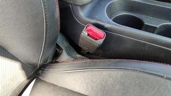 15-21 Subaru Wrx Passenger Right Front Seat Belt Buckle Receiver Cbl30 Carbon — photo 2