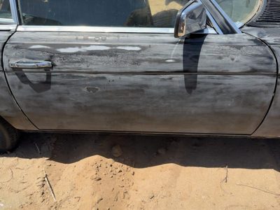 1980 Mercedes-Benz 450SL Front Door RH Black
