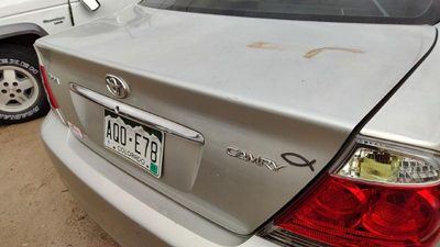 2005 Toyota Camry Trunk/decklid/hatch/tailgate 1C8 Lunar Mist Metallic Hail