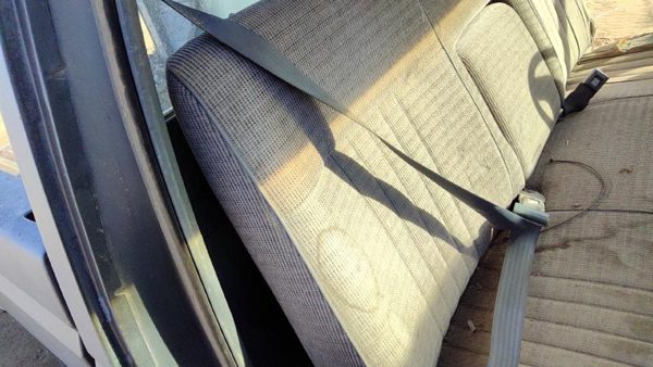 87-91 F250 Pickup Passenger Right Front Seat Belt Retractor Oem Shoulder Gray — photo 3