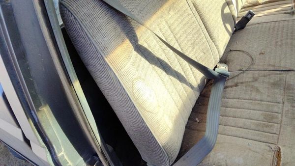 87-91 F250 Pickup Passenger Right Front Seat Belt Retractor Oem Shoulder Gray — photo 2