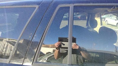 02-09 Trail Blazer Passenger Right Rear Vent Window Back Door Glass With Frame