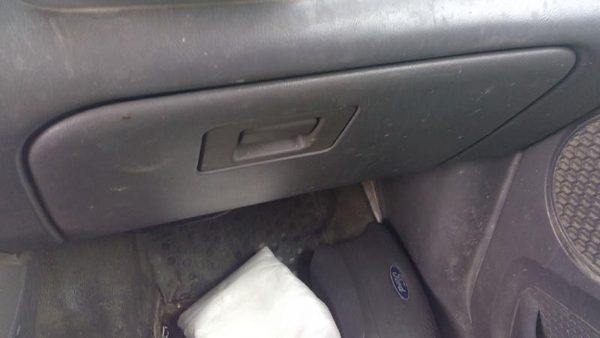 01-02 Ford Explorer Sport Trac Glove Box Assembly Complete Door With Latch Gray — photo 2