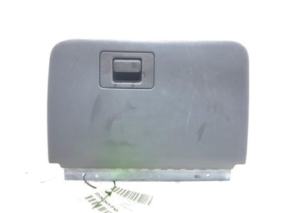01-02 Ford Explorer Sport Trac Glove Box Assembly Complete Door With Latch Gray