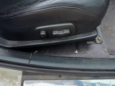 00 Infiniti I30 Passenger Right Side Power Seat Switch With Trim Panel Oem Black