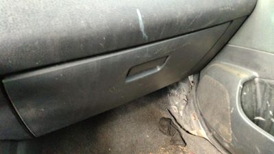 07-10 Nissan Versa Glove Box Assembly Complete Door With Latch Oem Charcoal G