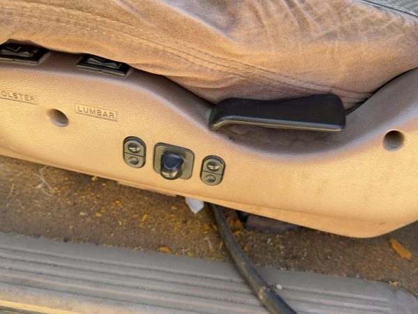 91-94 Ford Explorer 2 Dr Driver Left Seat Switch with Trim Panel OEM Tan — photo 4