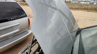 2008 Nissan Sentra Hood Gray K36