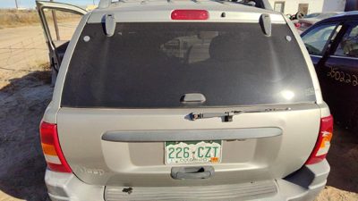 2001 Jeep Grand Cherokee Trunk/decklid/hatch/tailgate Ps5 Silver 55256177AC