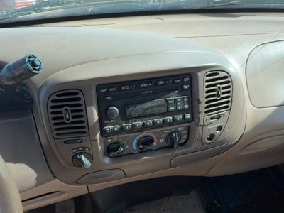 1997-2004 Ford F150 Trim Bezel Around Radio Surround Dash Panel Oem Tan Ex