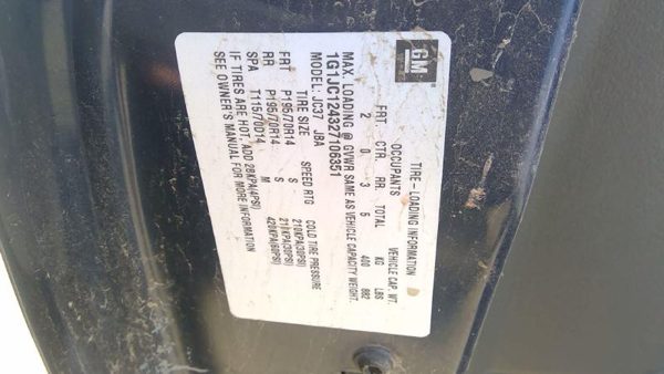 2002 Chevrolet Cavalier — vehicle photo 4