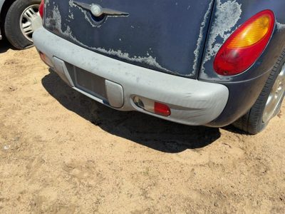 01-05 Chrysler Pt Cruiser Rear Bumper Cover Assembly Oem Back Hatchback Blue Pb7