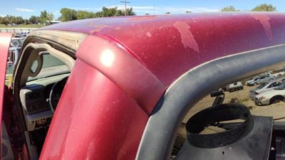 99-07 F250 Super Duty Lh Driver Left Rear Moulding On Quarter Panel Oem Maroon