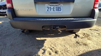 2002-2005 Ford Explorer Rear Bumper Cover Assembly Oem Back 1L2z17k835aba