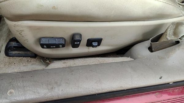 2001 Cadillac Eldorado Driver Left Side Power Seat Switch With Trim Panel Shale — photo 2