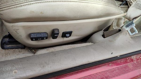2001 Cadillac Eldorado Driver Left Side Power Seat Switch With Trim Panel Shale — photo 4